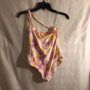 Rip curl tropical print one-piece